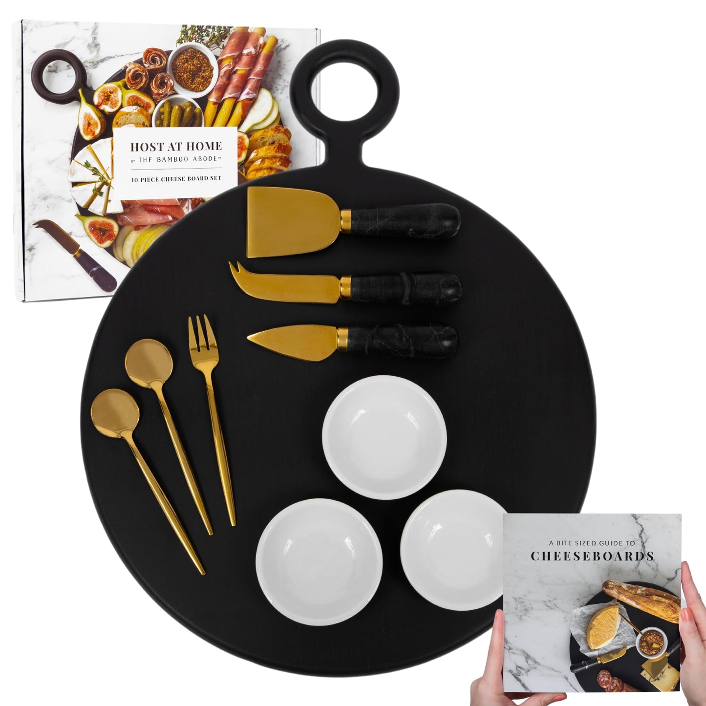 The 10 Piece Cheese and Charcuterie Board Set